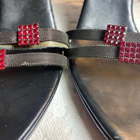 LE SILLA Black Strappy Evening Sandal - Picture 13 of 16